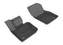 3D MAXpider 2014-2019 Mini Hardtop 2-Door/Convertible Kagu 1st Row Floormat - Black-1