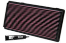 K&N 96-01 Jeep Cherokee 2.5L/4.0L Drop In Air Filter-2
