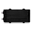 Mishimoto Universal Small Bar and Plate Dual Pass Black Oil Cooler-16