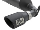 aFe Rebel Series 2.5in 409 SS Cat-Back Exhaust w/ Black Tips 2007+ Jeep Wrangler (JK) V6 3.6L/3.8L-11
