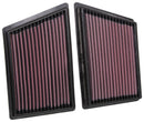 K&N 19 Porsche 911 3.0L H6 F/I Drop In Replacement Air Filter-1