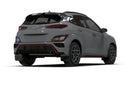 Rally Armor 22-23 Hyundai Kona N Black UR Mud Flap w/White Logo-4