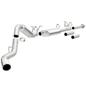 MagnaFlow Stainless Cat-Back Exhaust 2015 Chevy Silverado 2500HD 6.0L P/S Rear Exit 5in - 0
