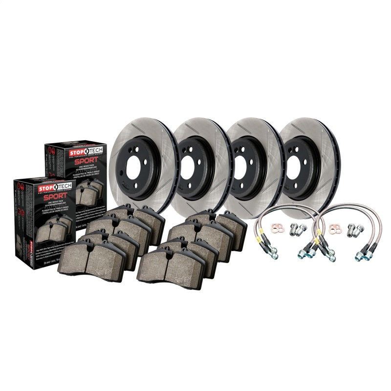 Sport Axle Pack, Slotted, 4 Wheel - 0