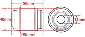 SPC Performance xAxis Sealed Flex Joint for Mustang Cobra - 0