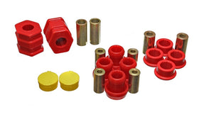 Energy Suspension 99-00 Honda Civic Si Red Front Control Arm Bushing Set - 0