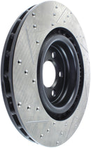 StopTech SportStop 06-09 Chrysler SRT-8 Front Left Drilled & Slotted Rotor-6