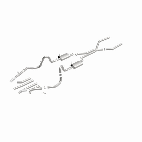MagnaFlow Sys Cat-Back 68-72 GM A-Body Chevelle et