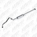 MBRP 2007-2008 Chev/GMC 1500 CC EC 6ft6in bed 4.8/5.3L 3in Cat Back Single Side AL P Series Exhaust-3