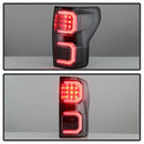 Spyder 07-13 Toyota Tundra V2 Light Bar LED Tail Lights - Black ALT-YD-TTU07V2-LB-BK-10