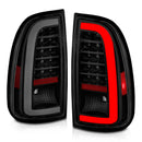 ANZO 00-06 Toyota Tundra (Std. Bed/Reg Cab) LED Taillights w/Light Bar Black Housing Smoke Lens-14