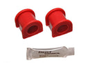 Energy Suspension 96-00 Honda Civic/CRX Red 22mm Front Sway Bar Bushings-2