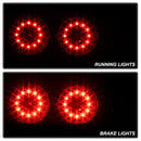 Spyder Acura RSX 02-04 LED Tail Lights Red Clear ALT-YD-ARSX02-LED-RC-16