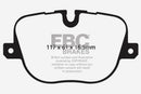 EBC 10-12 Land Rover Range Rover 5.0 Supercharged Greenstuff Rear Brake Pads-5