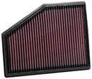 K&N 15-18 BMW 740I L4-3.0L F/I Replacement Drop In Air Filter-3