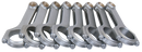 Eagle Chevrolet LS / Pontiac LS 4340 H-Beam Connecting Rod Set 2/ ARP 2000 (Set of 8)-1