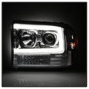 Spyder 99-04 Ford F-250 Super Duty Light Bar Projector Headlights - Chrome (PRO-YD-FF25099V2-LB-C)-17