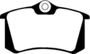 EBC 10-13 Audi A3 2.0 TD Yellowstuff Rear Brake Pads-5