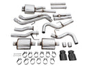 AWE Tuning 16-22 Toyota Tacoma 0FG Cat-Back Exhaust w/ BashGuard - Dual Diamond Black Tips-21