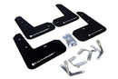 Rally Armor 13-17 Subaru BRZ/Toyota FR-S Black UR Mud Flap w/White Logo-1