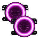 Oracle Jeep Wrangler JK/JL/JT High Performance W LED Fog Lights - ColorSHIFT - Dynamic-33