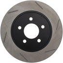 StopTech Power Slot 05-10 Mustang V6/4.0L / GT V8-4.6L Rear Left Slotted Rotor-1