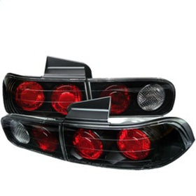Spyder Acura Integra 94-01 4Dr Euro Style Tail Lights Black ALT-YD-AI94-4D-BK - 0