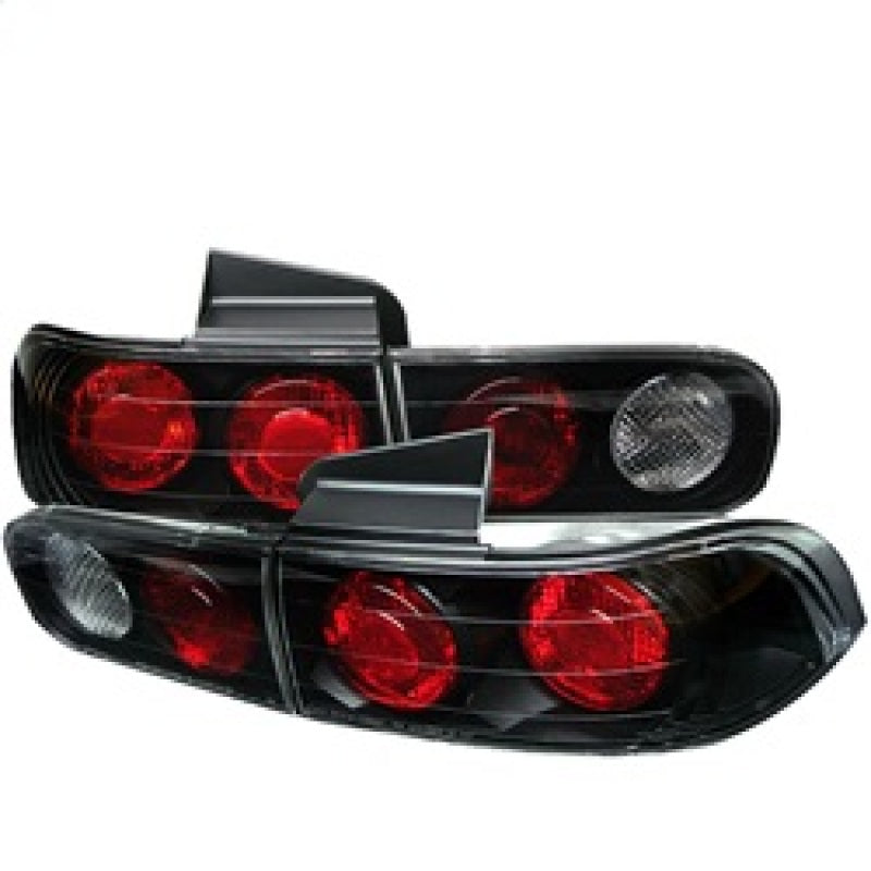 Spyder Acura Integra 94-01 4Dr Euro Style Tail Lights Black ALT-YD-AI94-4D-BK - 0