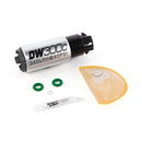 DeatschWerks 340lph DW300C Compact Fuel Pump w/ 08-14 WRX/ 08-15 STI Set Up Kit (w/ Mounting Clips)-1