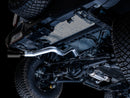 AWE Tuning 2021+ Ford Bronco 0FG Single Rear Exit Exhaust w/Diamond Black Tip & Bash Guard-7