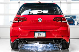 AWE Tuning Volkswagen Golf R MK7.5 SwitchPath Exhaust w/Chrome Silver Tips 102mm - 0