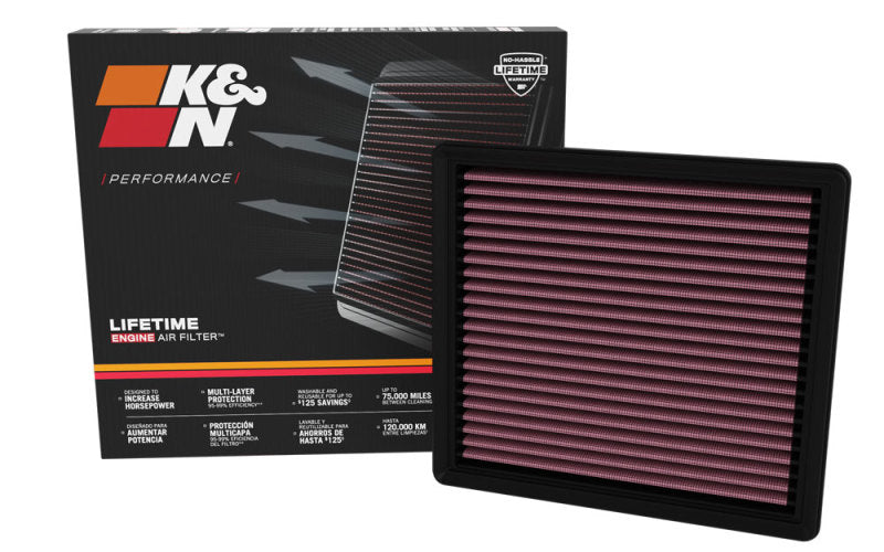 K&N 21-23 Jeep Wrangler 6.4L V8 Replacement Air Filter