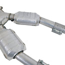 BBK 99-04 Mustang 4.6 GT / Cobra High Flow X Pipe With Catalytic Converters - 2-1/2-21