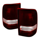 xTune Ford Ranger 93-97 OE Style Tail Lights Red Smoked ALT-JH-FR93-OE-RSM-2