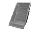 aFe 17-24 Ford F-150 10R60/10R80 Pro Series Rear Transmission Pan Black w/ Machined Fins-7