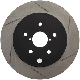 StopTech Power Slot 08-10 Subaru Impreza STi Rear Left Slotted Rotor - 0