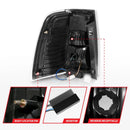 ANZO 07-17 Ford Expedition LED Taillights w/ Light Bar Black Housing Clear Lens-13