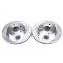 Power Stop 99-04 Jeep Grand Cherokee Front Evolution Drilled & Slotted Rotors - Pair-1