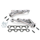 BBK 79-93 Mustang 5.0 Shorty Unequal Length Exhaust Headers - 1-5/8 Silver Ceramic-3