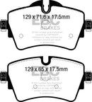 EBC 14+ Mini Hardtop 2.0 Turbo Cooper S Greenstuff Front Brake Pads-4