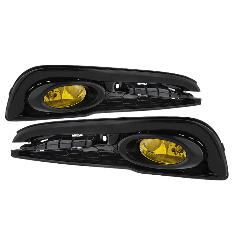 Spyder Honda Civic 2013-2014 4dr OEM Fog Light W/Switch Yellow FL-HC2013-4D-Y - 0