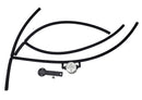 J&amp;L 16-24 Nissan Titan 5.6L Passenger Side Oil Separator 3.0 - Clear Anodized-1