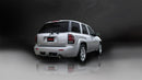 Corsa 2006-2008 Chevrolet Trailblazer SS 6.0L V8 Polished Sport Cat-Back Exhaust-5