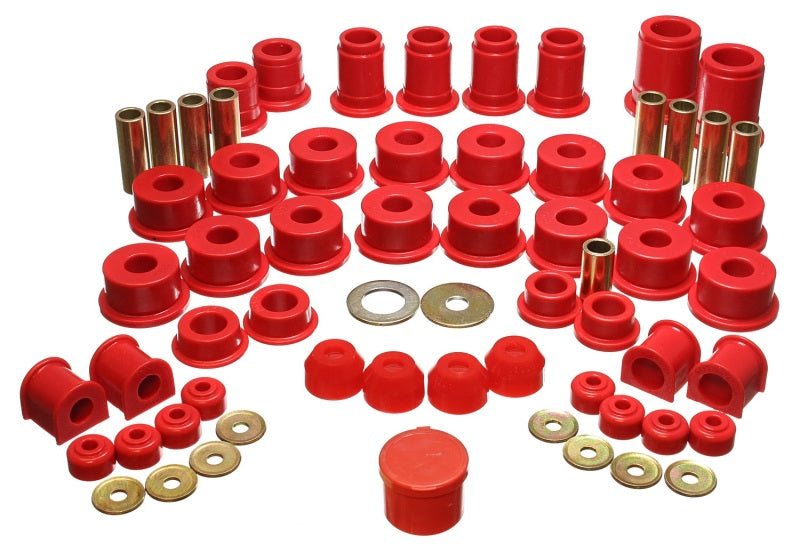 Energy Suspension 90-95 Toyota 4 Runner 2WD/4WD Red Hyper-Flex Master Bushing Set - 0