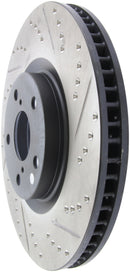 StopTech 5/93-98 Toyota Supra Turbo Left Front Slotted & Drilled Rotor-11