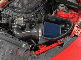 aFe 17-12 Chevrolet Camaro ZL1 (6.2L-V8) Track Series Carbon Fiber CAI System w/ Pro 5R Filters - 0