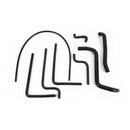Mishimoto 94-96 Chevrolet Impala 5.7 EPDM Replacement Hose Kit-1