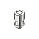 McGard Wheel Lock Nut Set - 4pk. (Cone Seat) 1/2-20 / 3/4 & 13/16 Dual Hex / 1.66in. Length - Chrome-4