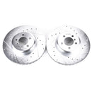Power Stop 13-15 BMW 335i Front Evolution Drilled & Slotted Rotors - Pair-2