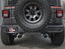 aFe Rebel Series 2.5in 409 SS Axle-Back Exhaust w/ Black Tips 2018+ Jeep Wrangler (JL) V6 3.6L-3